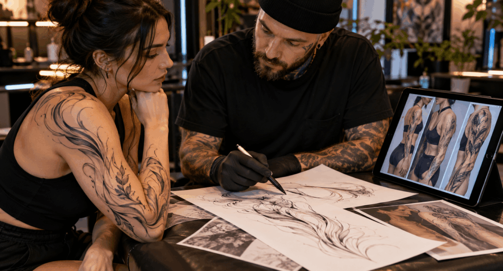 Tattoo Studio Design Consultation